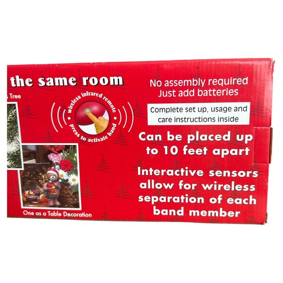 Santa's Jingle Jangle Band Remote Control Set 2005 NEW NOS Christmas Decor - Picture 8 of 10